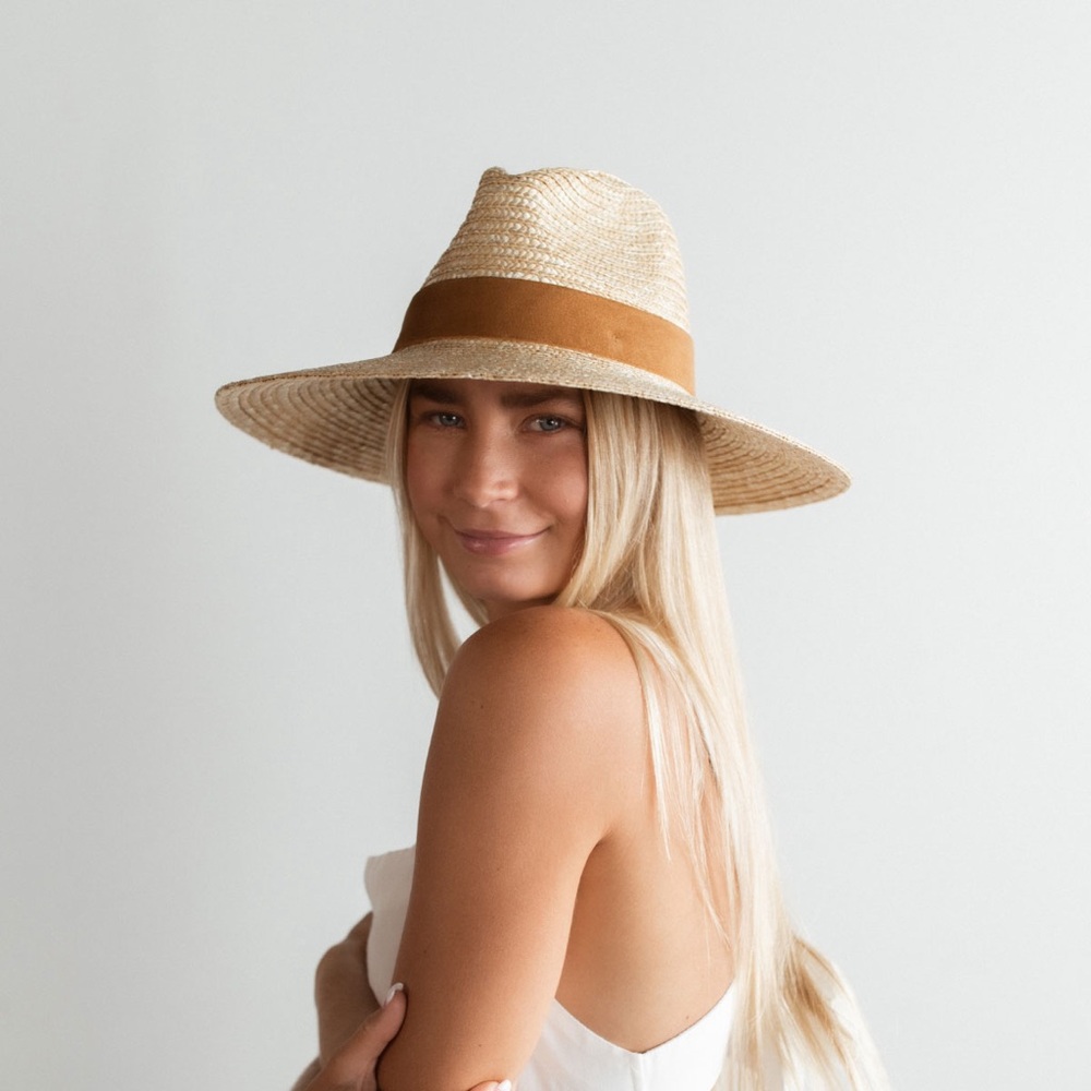 Gigi Pip Island Straw Fedora